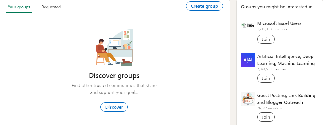 join linkedin groups