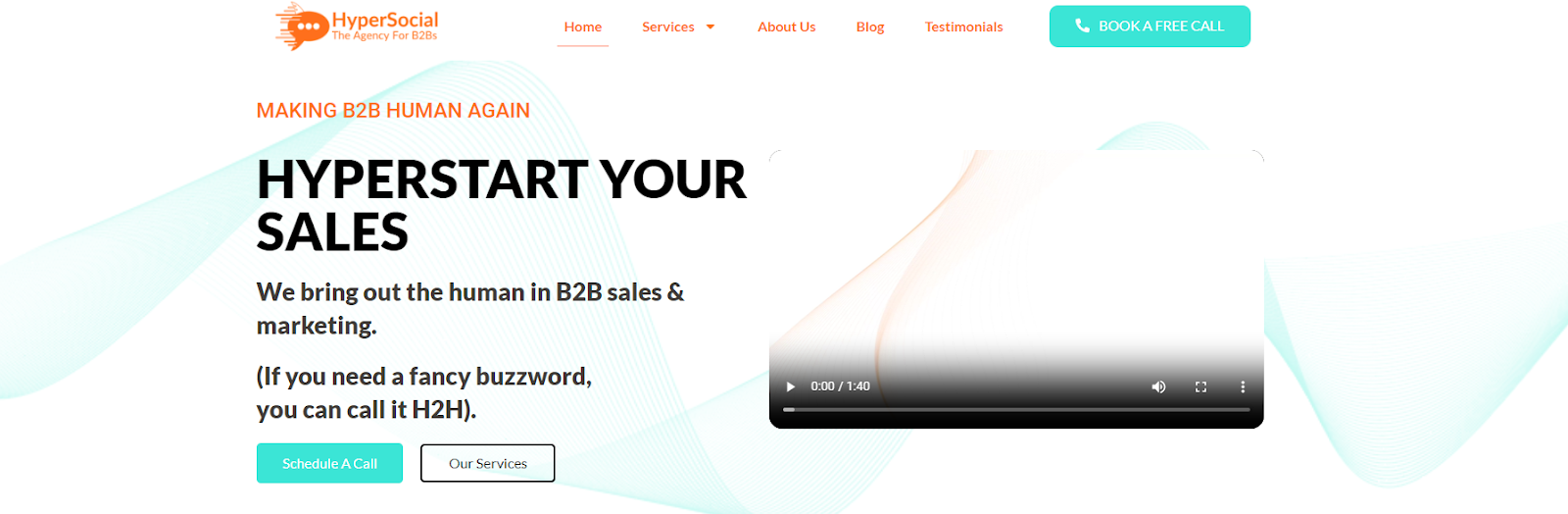 HyperSocial Home Page