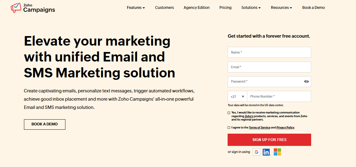 zoho re engagement campaigns