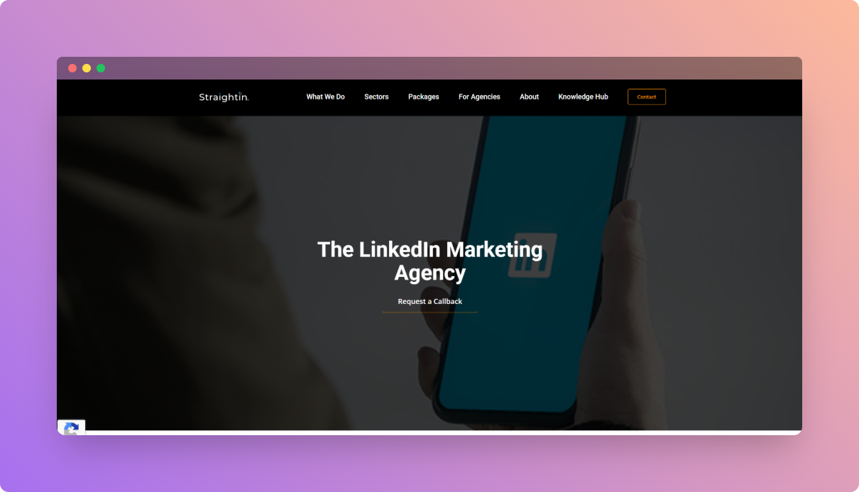 Straightin website