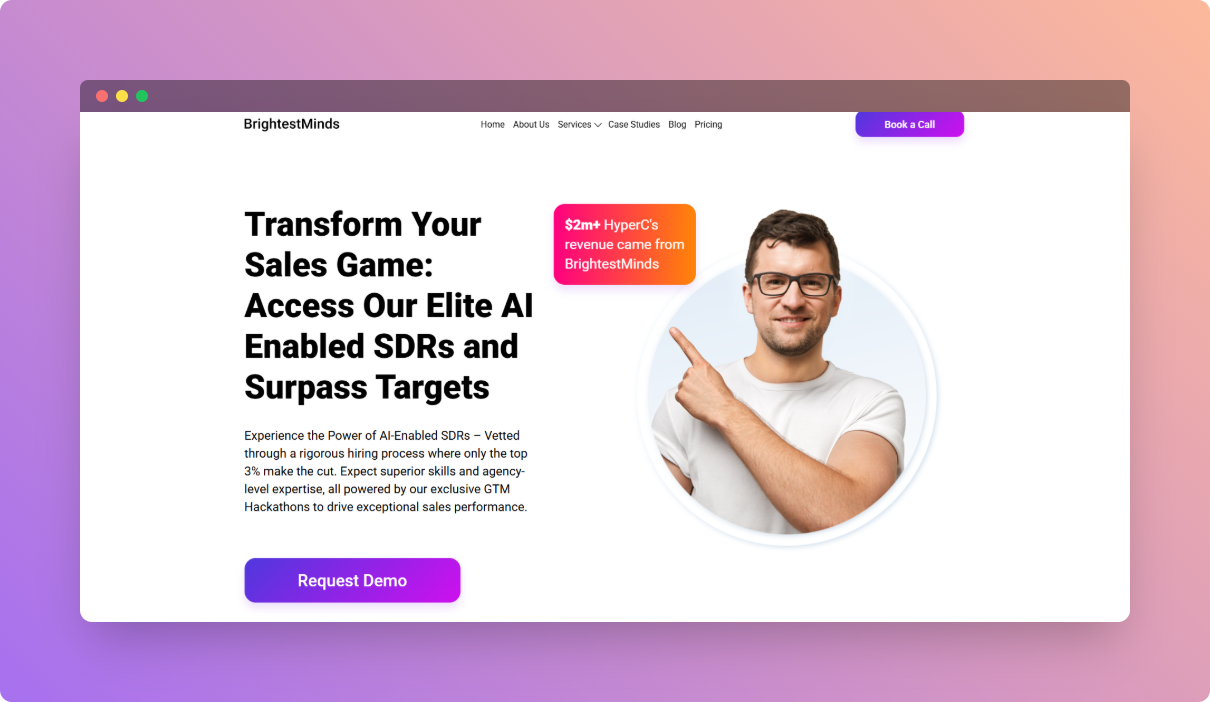 BrightestMinds website