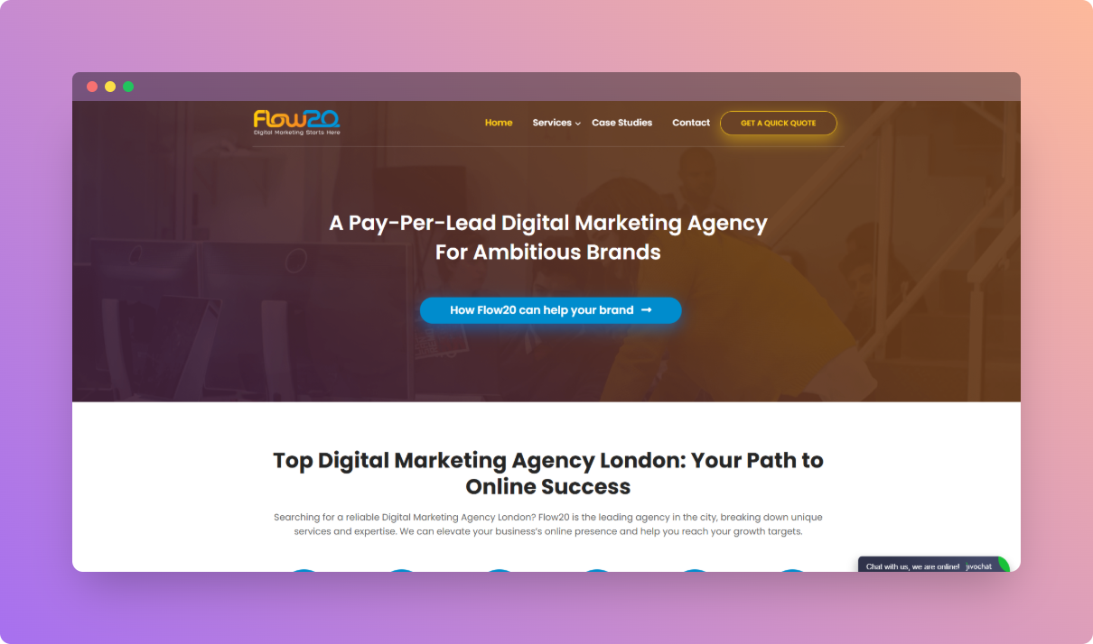 flow20 website